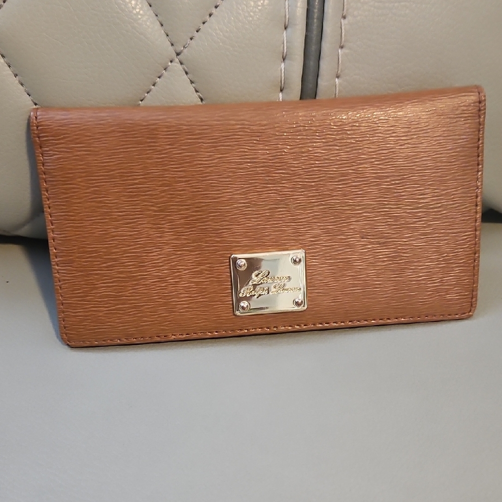 Lauren Ralph Lauren Brown Leather Wallet